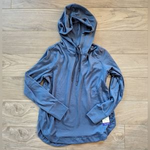 Gaiam Zen Hoodie Size L Vintage Indigo